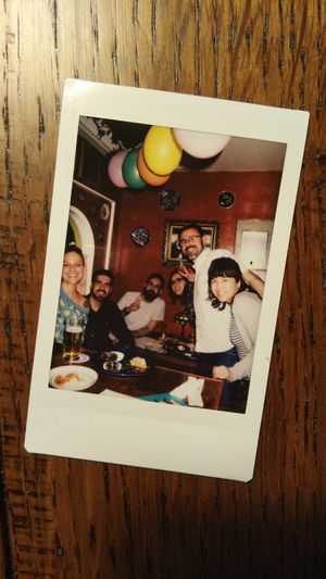 A group of brazilians enjoying a saturday night get together at Hallogallo at hallogallo in Tokyo