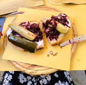   at La Taverna di Re Artù in Pienza