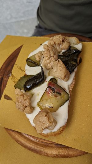 . at La Taverna di Re Artù in Pienza