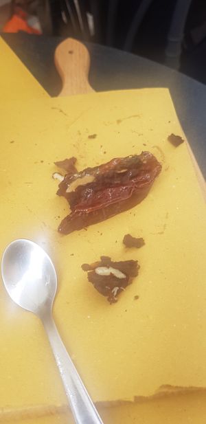 Chocolate 'cake' at La Taverna di Re Artù in Pienza