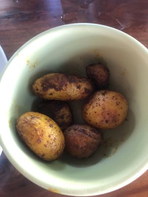 Papas  at Choux Choux Cafe in Playa Del Carmen