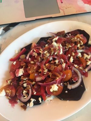 Vegetarian Beet Salad   at Choux Choux Cafe in Playa Del Carmen