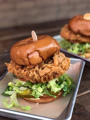 Sooooo good! The crispy breading is perfection and it's very filling! at Flippin' Good in Las Vegas