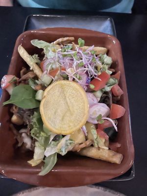 Kapsalon   at Backstage Vegan Kitchen in Rotterdam