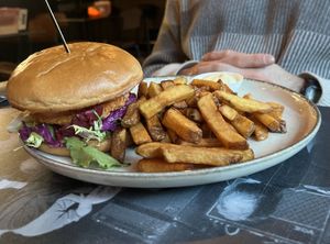 Burger  at Backstage Vegan Kitchen in Rotterdam
