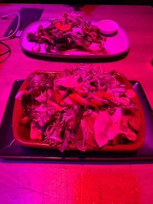 kapsalon + pita at Backstage Vegan Kitchen in Rotterdam