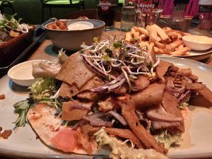 Pita donner at Backstage Vegan Kitchen in Rotterdam