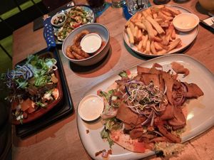 Lunch at Backstage Vegan Kitchen in Rotterdam