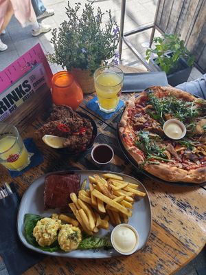 Magnificent vegan spread 😋😍👌 at Backstage Vegan Kitchen in Rotterdam