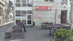 Exterior (when closed) at Sakura in Fribourg