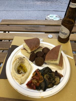 Piatto degustazione  at Punto Veg in Ferrara