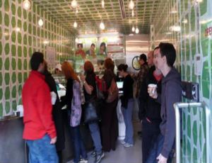 Maoz Vegetarian - Union Square at Maoz Vegetarian - Union Square in New York City