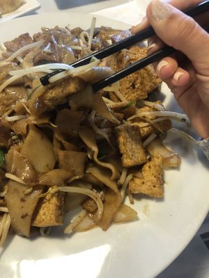 CreAsian noodle special (vegan/vegetarian menu)  at Cre-Asian in South Bend