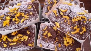 Chocolate orange mini loaves at 280 Bakes in Bristol