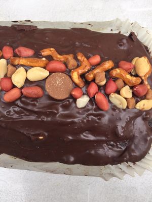 Chocolate peanut butter cake at 280 Bakes in Bristol