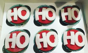 Christmas cupcakes  at 280 Bakes in Bristol