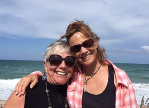 Sara and Sue becoming fasting friends forever. at Circle of Life Holistic Life Coaching in Burnsville