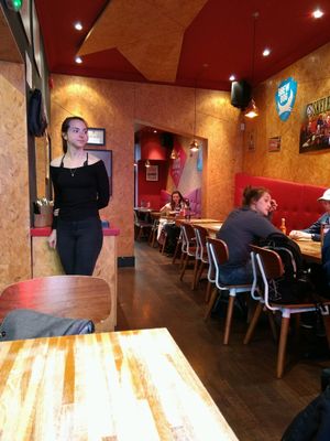 ahhh bindi at Illegal Jack's in Edinburgh