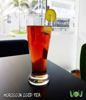Iced Tea at The VOV in Negombo