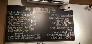 menu at The VOV in Negombo