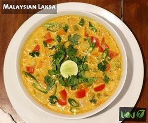 VoV Special Malaysian Laksa  at The VOV in Negombo