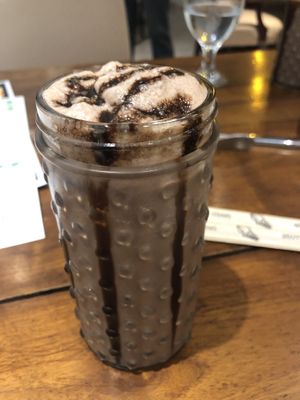 Chocolate milkshake - so creamy! at The VOV in Negombo