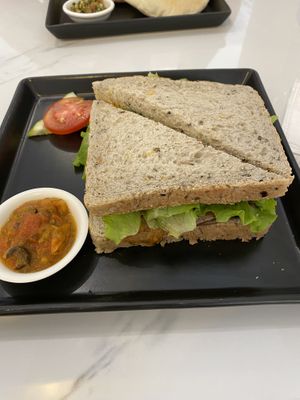   at Common Grounds Cafe in Vientiane