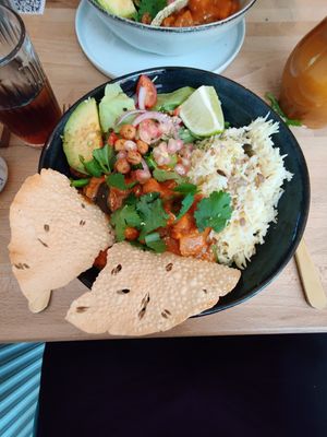 Tikka masala bowl at Life Bar in Leuven