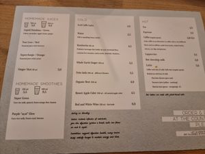 menu - drinks - July 2021 at Life Bar in Leuven