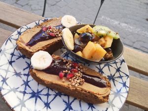 Banana bread at Life Bar in Leuven