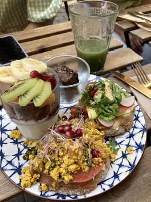 Small breakfast plate  at Life Bar in Leuven