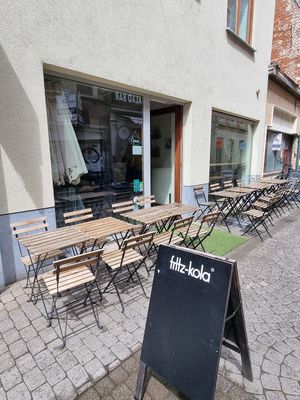 Terrace at Life Bar in Leuven