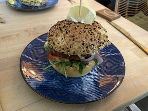 Happea burger  at Life Bar in Leuven