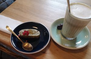 New raw cakes ! at Life Bar in Leuven