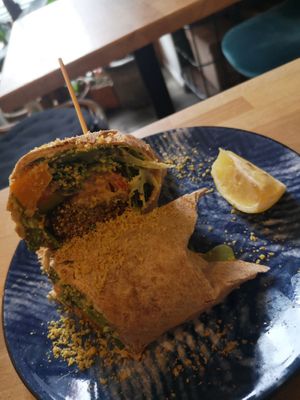 Falafel wrap at Life Bar in Leuven
