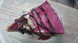 Raw dessert at Life Bar in Leuven