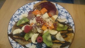 Spelten pancackes at Life Bar in Leuven