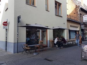 front with terrace at Life Bar in Leuven