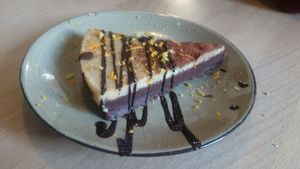 Raw cake at Life Bar in Leuven