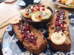 Banana bread at Life Bar in Leuven
