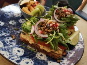 Hummus at Life Bar in Leuven