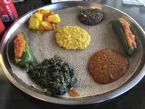   at Enatye Ethiopian in Herndon
