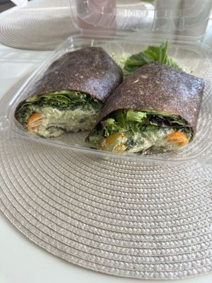 Zoodle lettuce wrap.. AH-MAZING!   at Vegan Farmacy in Fort Pierce