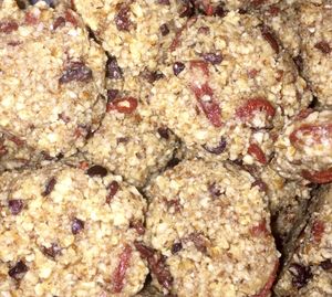 Goji Berry Cacao cookies are no longer sold out!.....till tomorrow.... at Vegan Farmacy in Fort Pierce