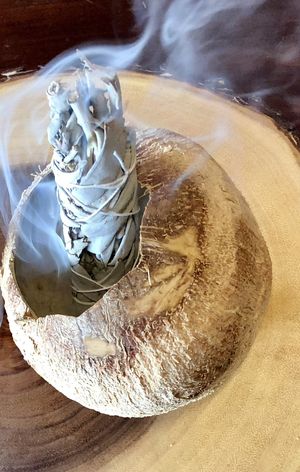 Vegan Smudging...... at Vegan Farmacy in Fort Pierce