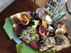 Bagels and Schmears...All Raw...All Vegan...Awesome at Vegan Farmacy in Fort Pierce