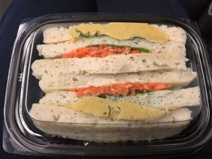 Hit your spot for hummus lover!  Hummus sandwich :-).  at Gen 玄 in Kyoto