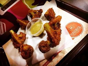 Pacoras at Hari Bol in Bogota