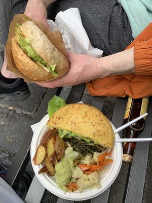   at Officina Vegana in Naples