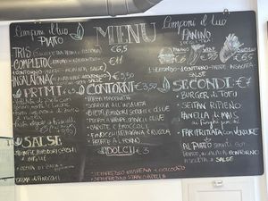   at Officina Vegana in Naples